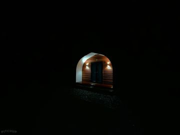 Pod at night