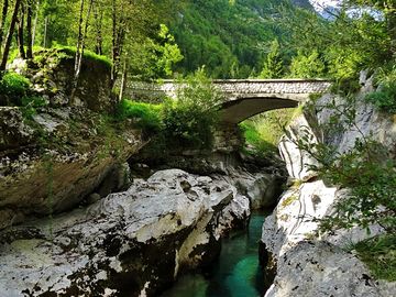 A bridge near the site