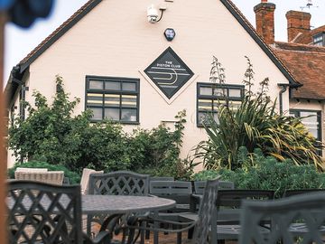Outside seating area
