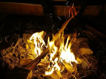 Keep warm around the firepit