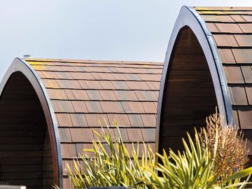 Exterior of pods