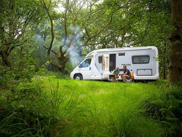 Electric hardstanding touring pitch