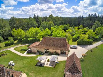 Aerial view of the site