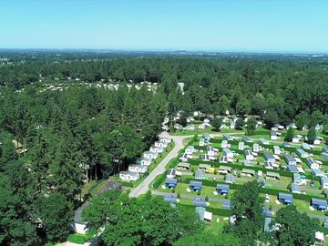 Aerial view of the site