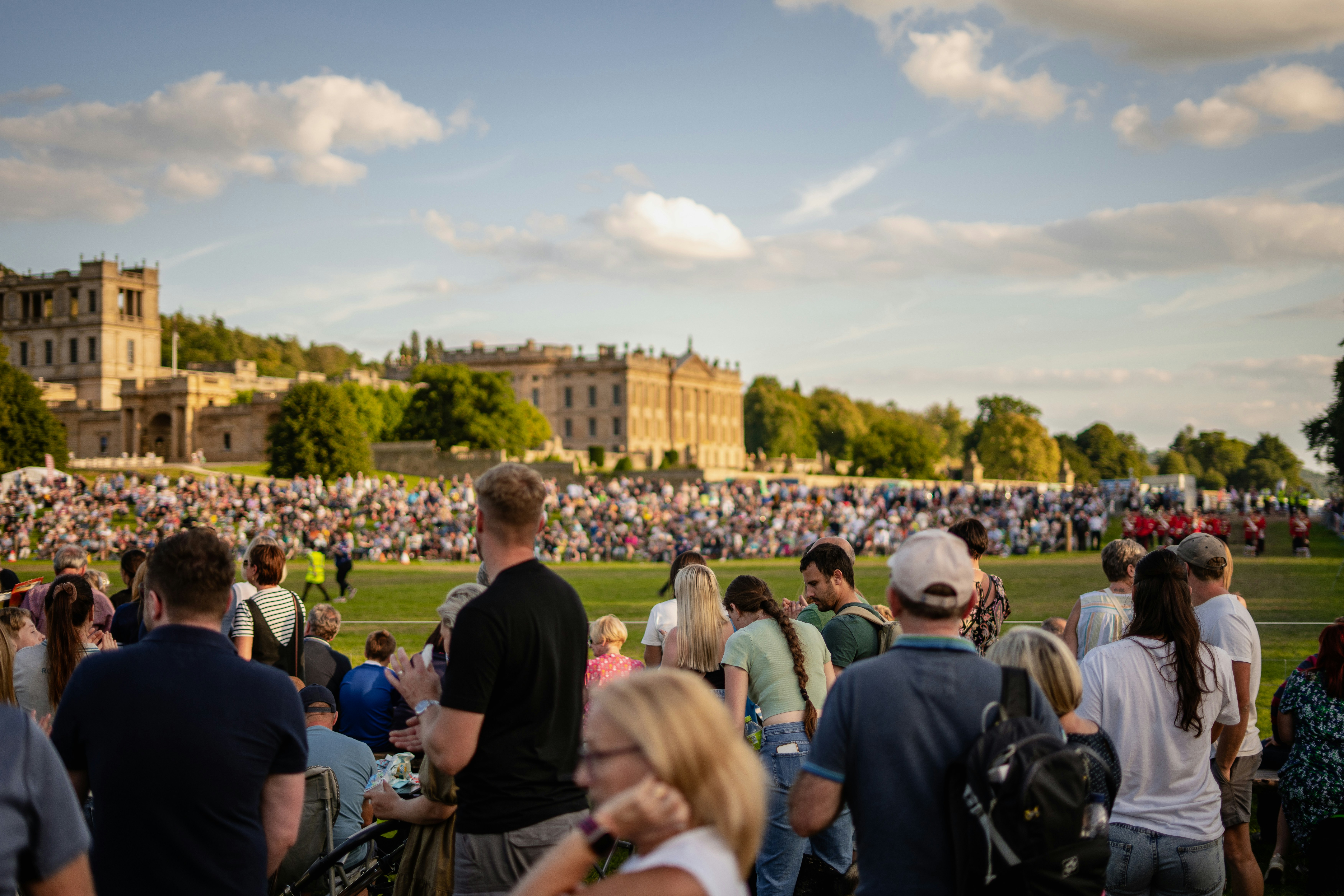 There are frequent family events in the grounds of Chatsworth House (Benjamin Elliott/Unsplash)