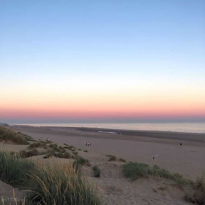 The dunes at Camber Sands The dunes at Camber Sands