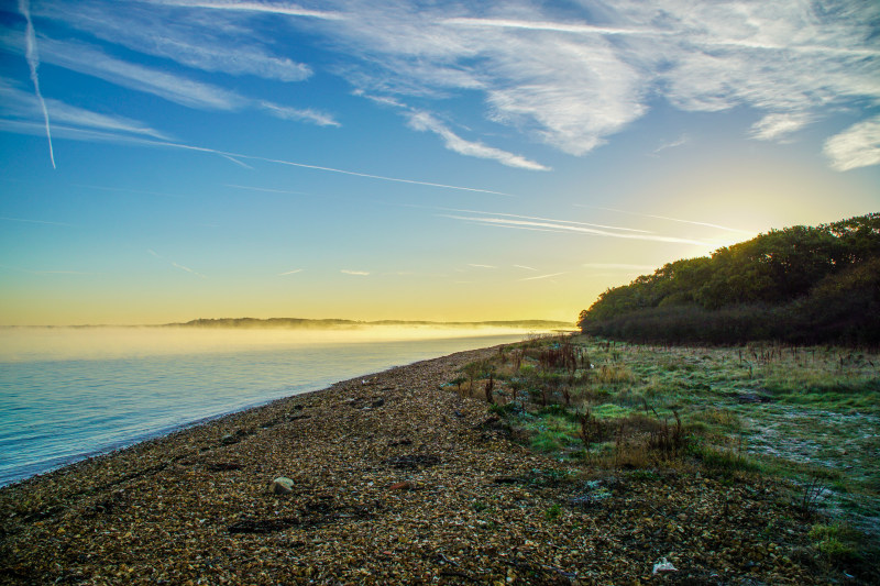 Sunset on the beach - Isle of Wight (Tom Wheatley on Unsplash)