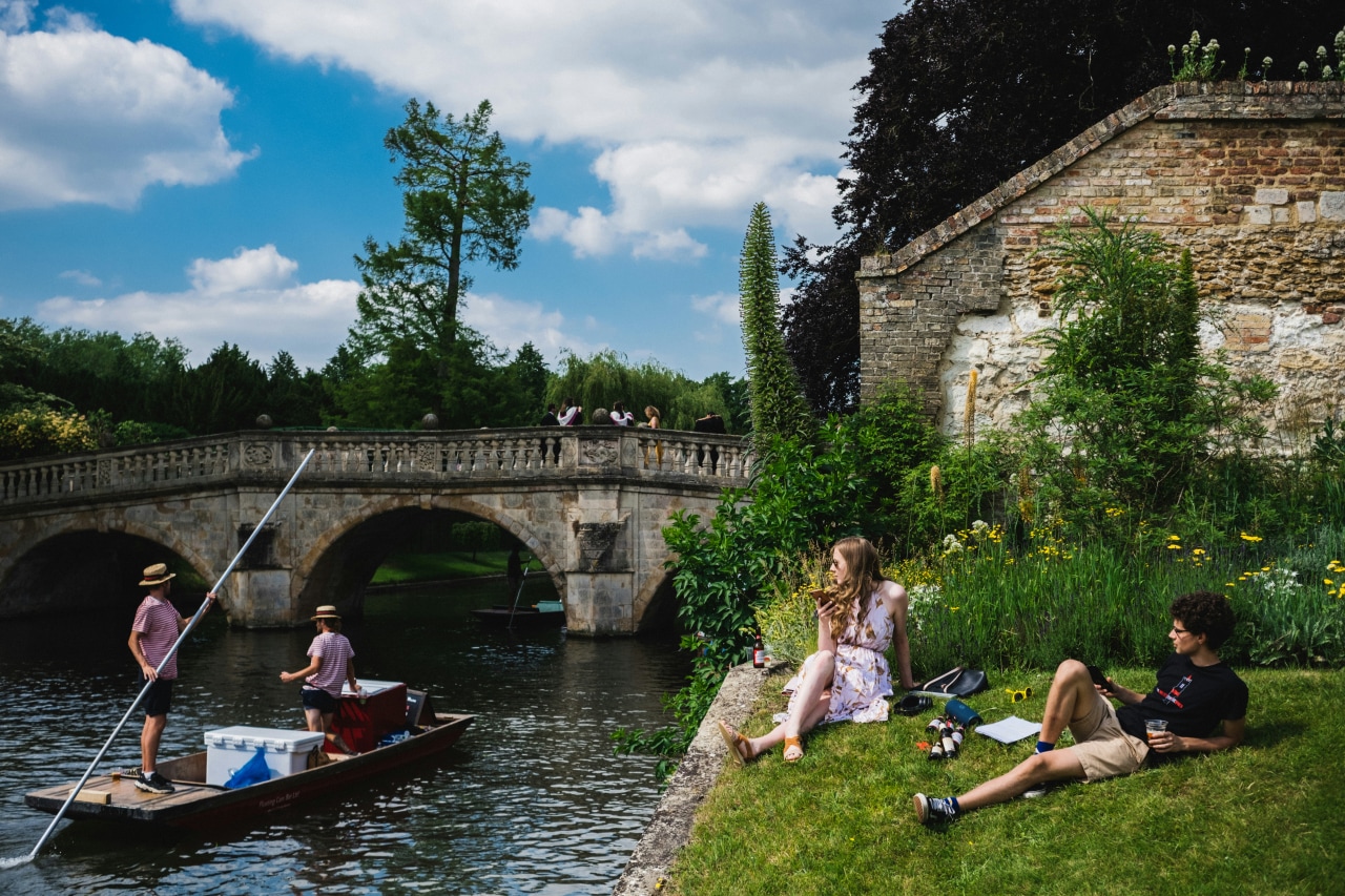 Have a go at punting in Cambridge (Chris Boland/Unsplash)