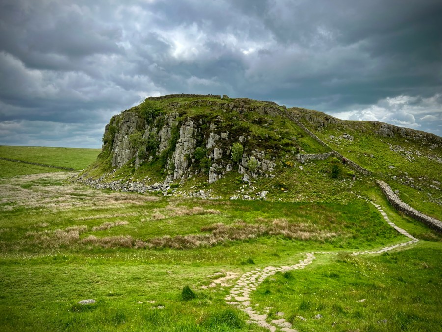 Hadrian’s Wall near Sycamore Gap (Gabe Fender/Unsplash)