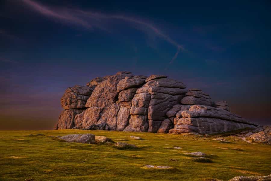 Haytor at sunset (Nick Fewings/Unsplash)