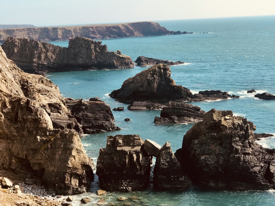 Dramatic seascape on the Marloes Peninsula (Andy Watkins/Unsplash)