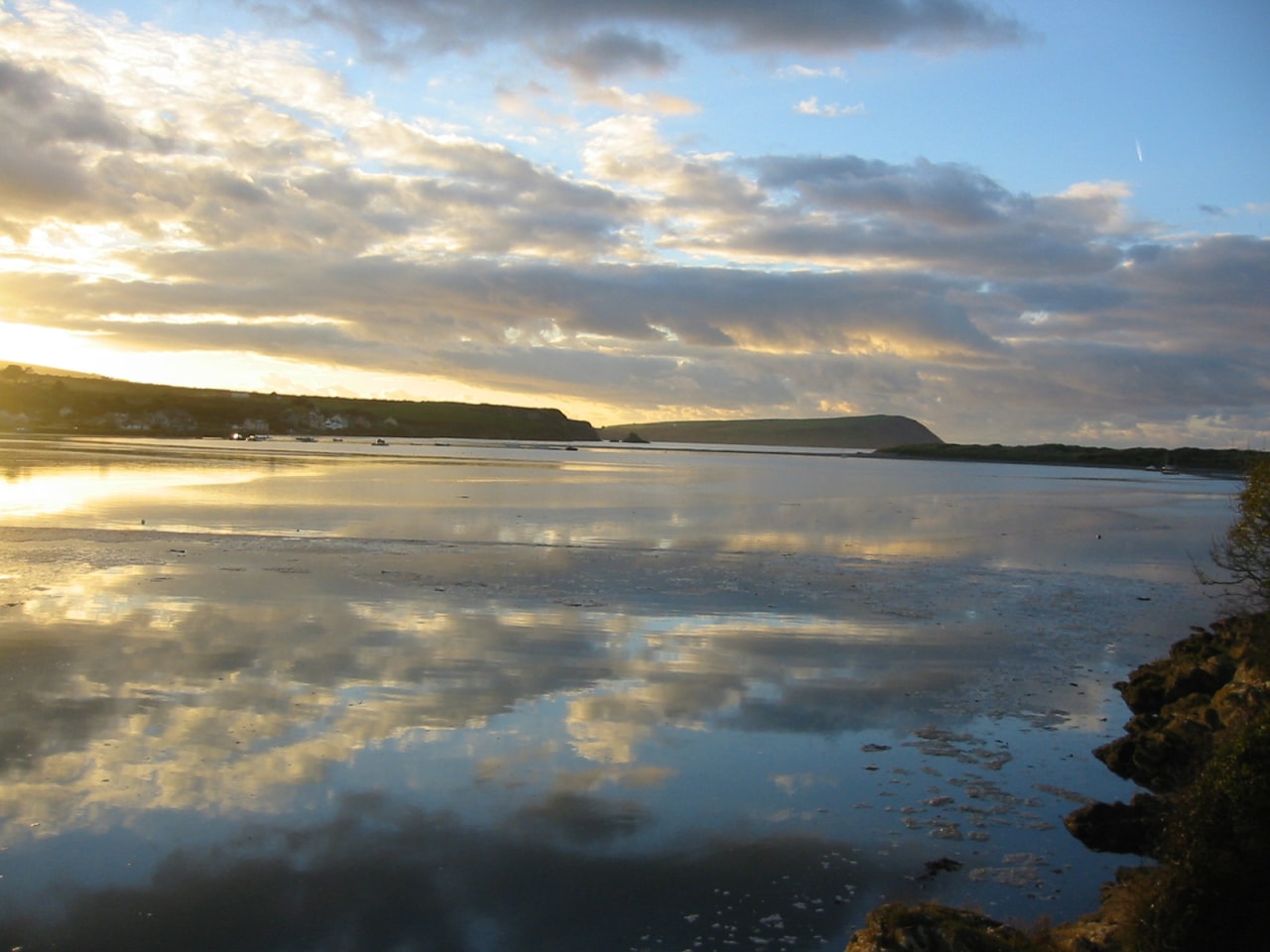 Sunset on the Nevern Estuary (Derek Lock)