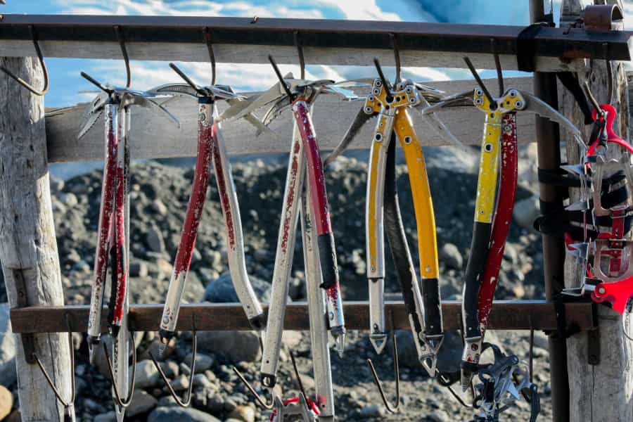 Ice axes are a must for winter climbing and hiking in the Cairngorms (Vince Veras/Unsplash)