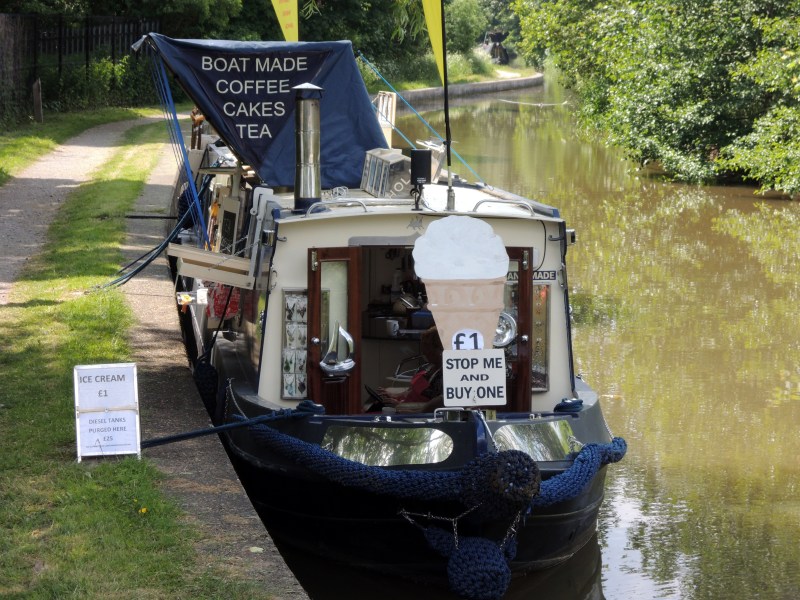 An ice cream boat on a Cheshire canal (Gibbon FitzGibbon on Unsplash) An ice cream boat on a Cheshire canal (Gibbon FitzGibbon on Unsplash)