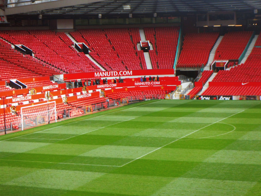 Inside United’s Old Trafford stadium in Manchester (N Moodley/Pixabay)