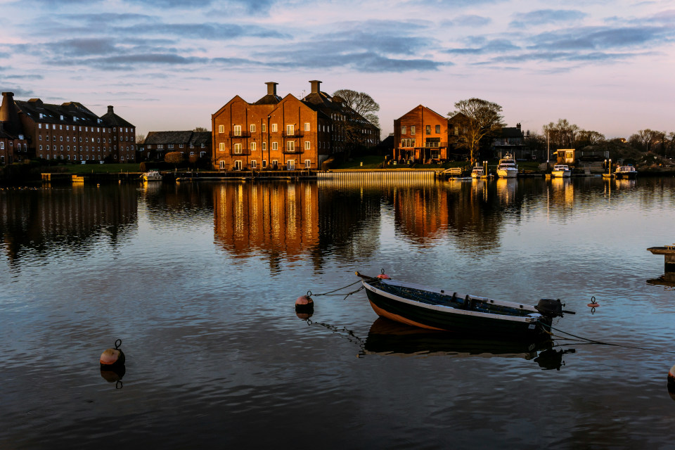 Oulton Broad near Lowestoft by Ryan Grice