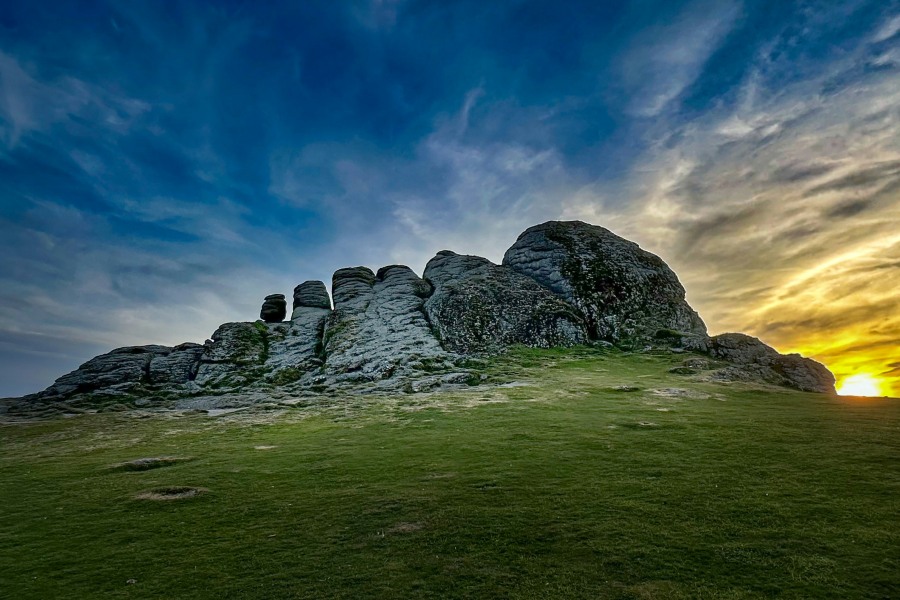 Look out for birds of prey and common lizards around Haytor Rocks (Nick Fewings/Unsplash)