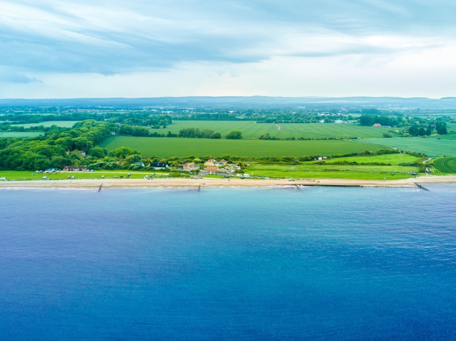 Littlehampton from the air (Zahid Mahmood/Unsplash)