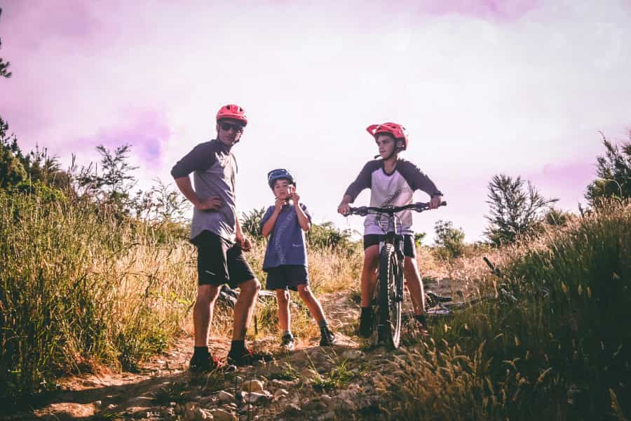 Starting the kids off young will inspire them with a lifelong love of mountain biking (Darcy Lawrey/Pexels)