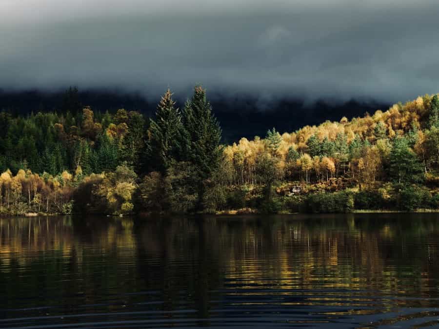 Dramatic colours at Loch Ard (Jackal/Unsplash)