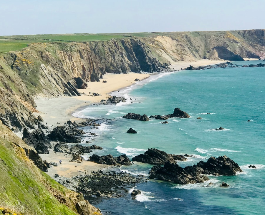 Overlooking Marloes Sands (Andy Watkins/Unsplash)