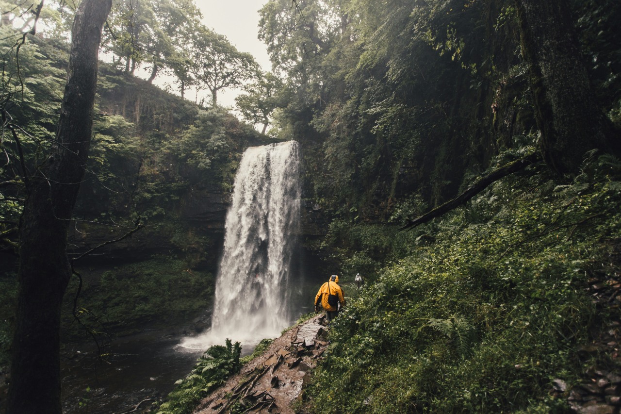 Waterfall walks are among the best things to do in Powys (Jordan Cormack/Unsplash)