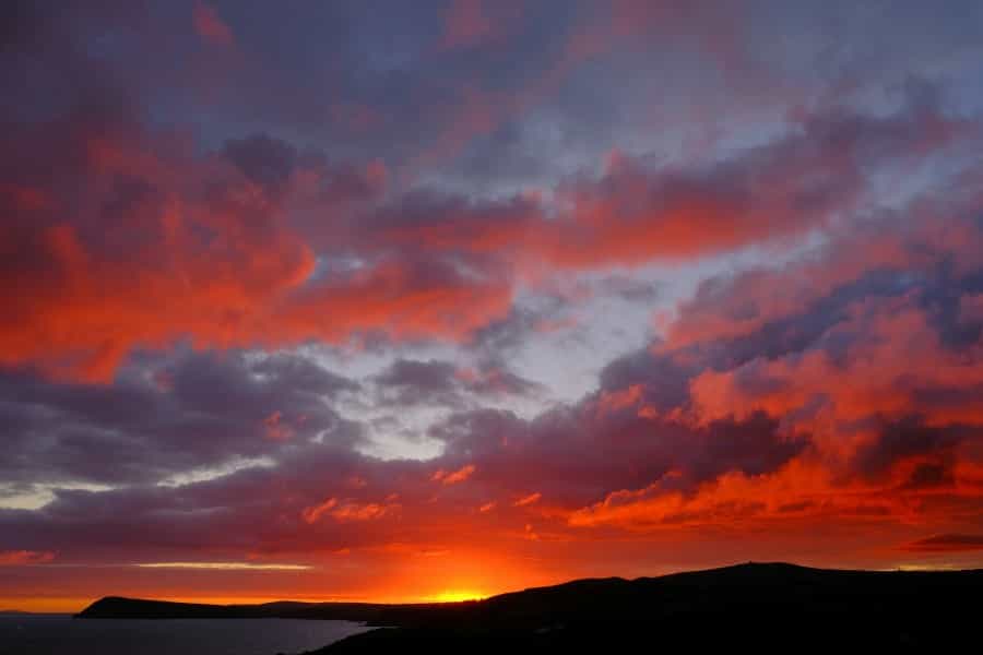 Sunrise over the Preseli Hills (Nick Russill/Unsplash)
